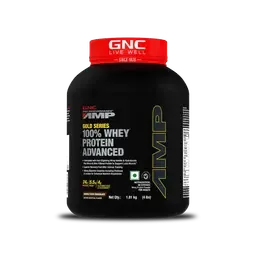 GNC AMP Whey Protein – 1.81KG Double Chocolate Flavour