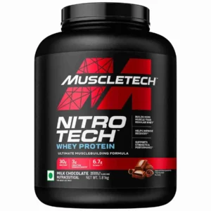MuscleTech NitroTech Whey – 1.81 KG Milk Chocolate Flavour
