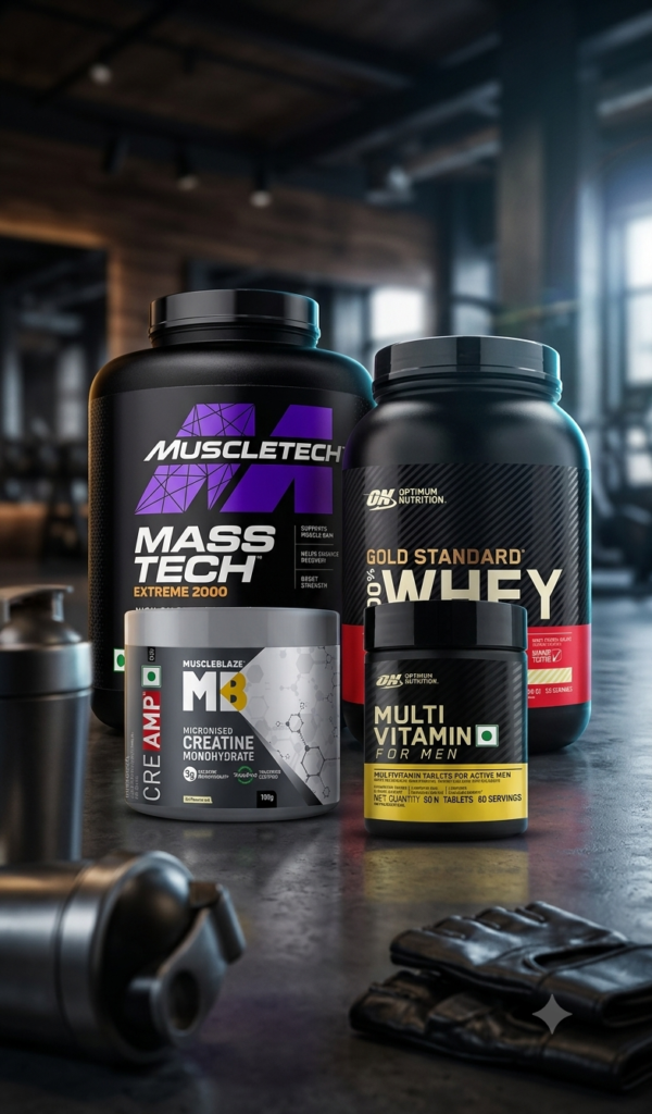 Best-selling protein, creatine and multivitamin supplements